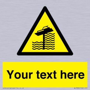 Custom warning grounding on weir